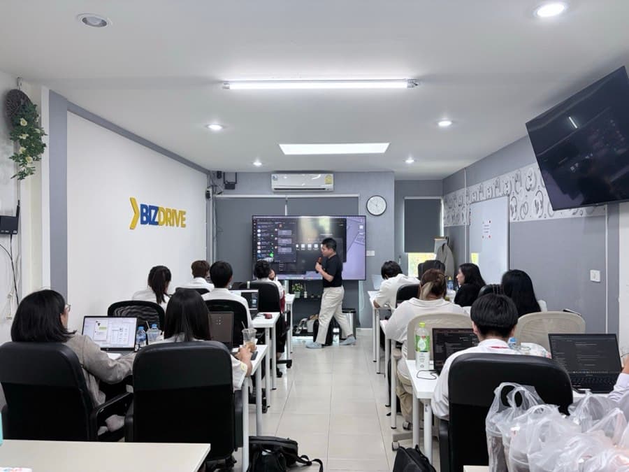 บรรยากาศ Private Class กับพี่แบงค์ ที่ BizDrive Academy 9