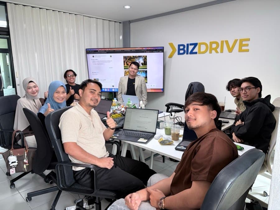 พี่แบงค์สอน AI workflow ในคลาส